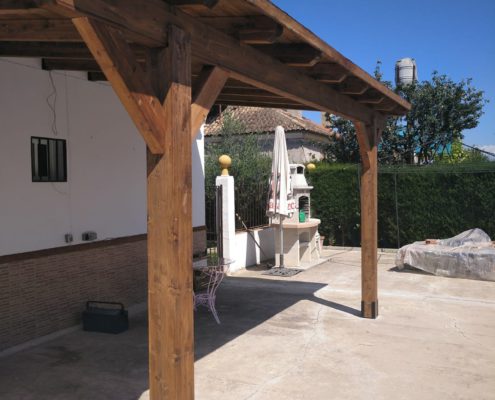 índice Pérgolas y cenadores de madera en Sevilla