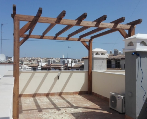 Empalizadas de madera en Sevilla Empalizadas de madera en Sevilla